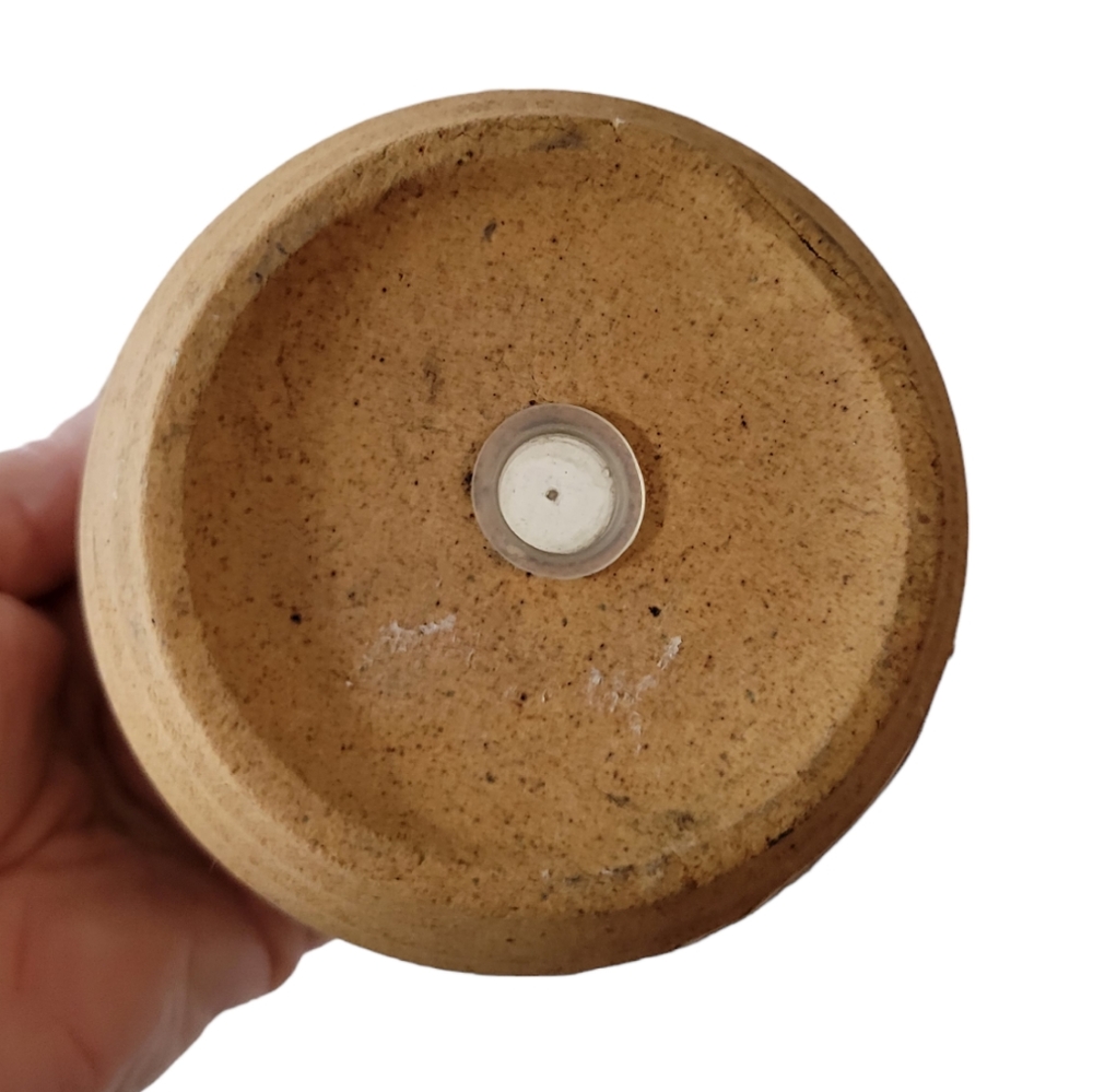 Hand Crafted Pottery Planter w Snail - Picture 5 of 9